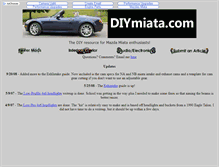 Tablet Screenshot of diymiata.com